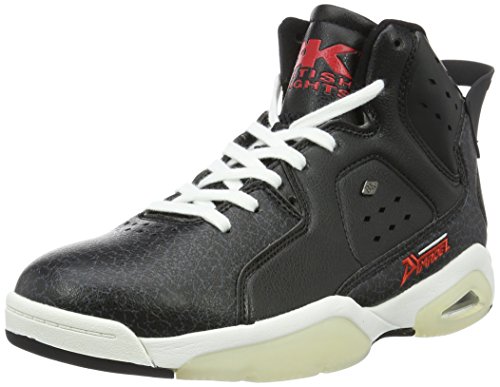 British Knights Herren Mavik High-Top, Schwarz (Black/Red 07)