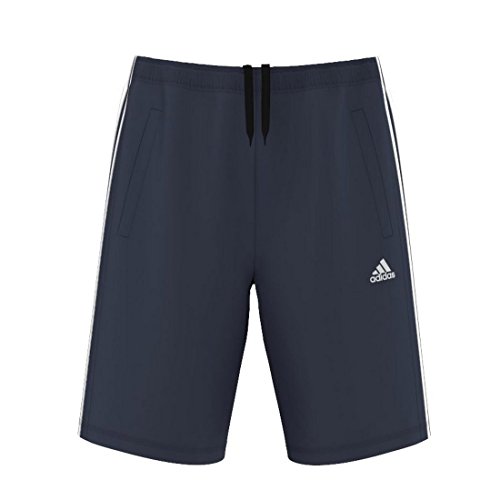 adidas Herren Shorts ESS THE, Dunkelblau/Weiβ