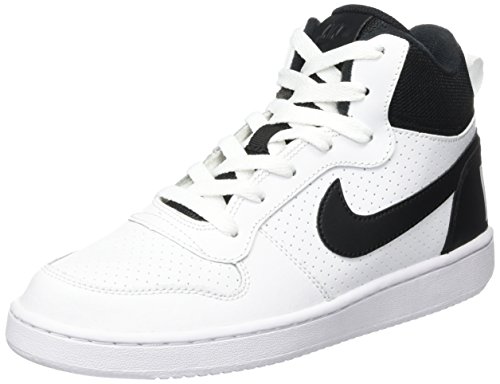 Nike Unisex-Kinder Court Borough Mid (GS) Basketballschuhe