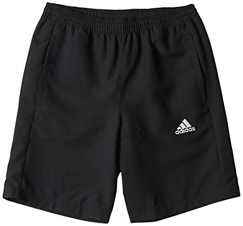 adidas Jungen Shorts Woven Y, schwarz/weiß