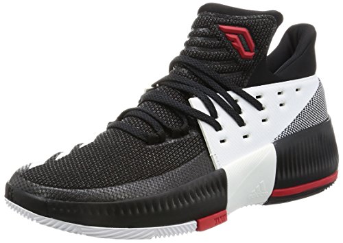 Adidas D Lillard 3 Herren Basketballschuhe, schwarz